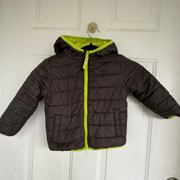 Cat & Jack Fleece Lined Puffer Jacket size 3T - Picture 1 of 4